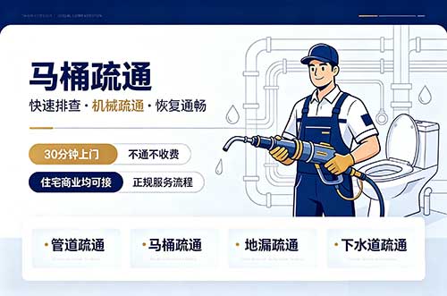 固镇马桶疏通