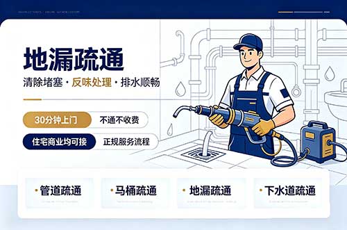 固镇地漏疏通
